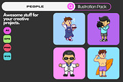 People Profession Cartoon Vector, a Person Illustration by Artstorystudio (Thumbnail 1 of 5)