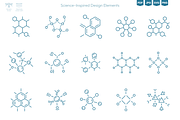 Molecular & Science-Inspired Vector, a Healthcare Illustration by Ilia Design (Thumbnail 3 of 11)