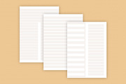 Printable Notes Paper Template, a Stationery Template by MNT-Creator (Thumbnail 6 of 10)