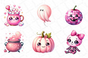Cute Halloween Bundle, an Illustration by DreamPrint404 (Thumbnail 2 of 4)