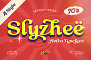 Slyzheë - Retro Typeface, a Serif Font by Artisan Themes (Thumbnail 1 of 10)