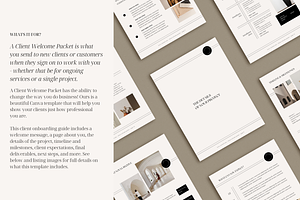 Client Welcome Packet Onboarding