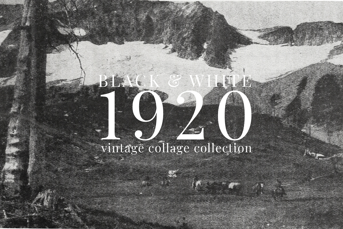 1920s Vintage Collage Pack, an Object Graphic by Kaleriia (Photo 11 of 11)