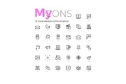 My Icons, an Outline Icon by Andrew Kras Design (Thumbnail 26 of 38)