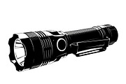 Tactical Flashlight Silhouettes, a Graphic by musafir_fashion (Thumbnail 2 of 14)