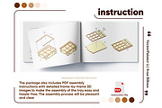 Tic Tac Toe - Laser Cut File, an Object Graphic by VectorPainter (Thumbnail 17 of 18)