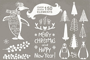 50%OFF -Christmas KIT Vol.2- Vector, an Animal Illustration by OlgaAlekseenko (Thumbnail 2 of 5)