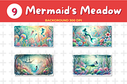 Watercolor Scene Mermaid’s Meadow Ba, an Education Illustration by John_Walker (Thumbnail 3 of 4)