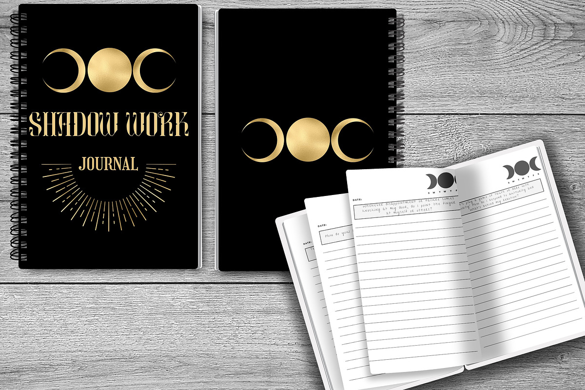 Shadow Work Journal Pdf, a Print Template by Fun Digital