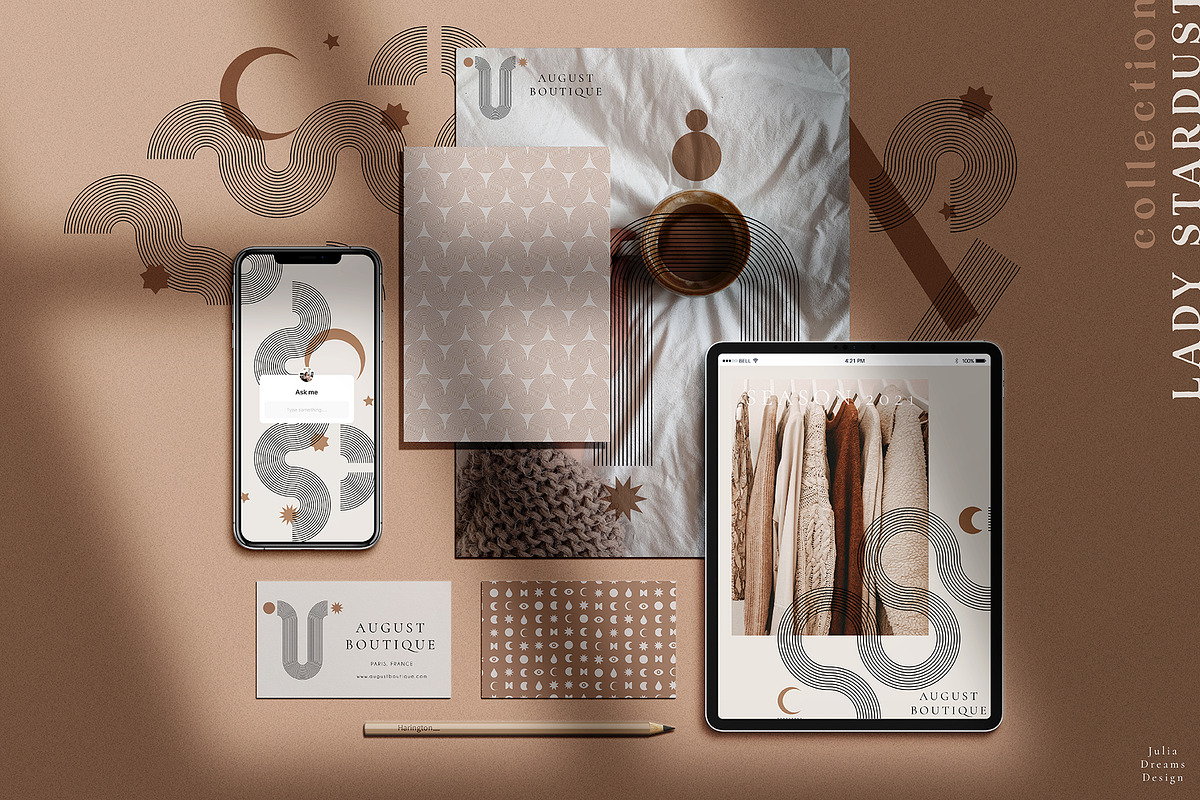 Lady Stardust Collection, a Texture Illustration by Julia Dreams (Photo 9 of 11)