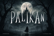 Palikan - Horror Display, a Serif Font by HipFonts (Thumbnail 1 of 7)