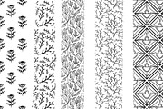 Procreate Seamless Pattern Brushes, a Brush Add-On by aivos (Thumbnail 7 of 12)