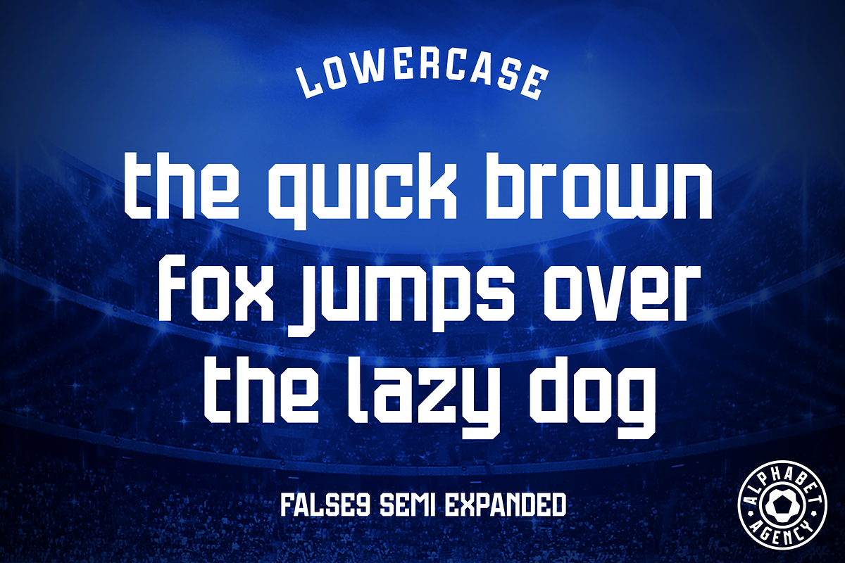 False9 Sans Serif Fonts, a Sans Serif Font by Alphabet Agency (Photo 8 of 10)