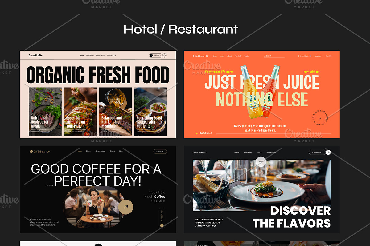 80 Hero Header Designs, a Websites & App Template by Brickclay (Photo 7 of 9)