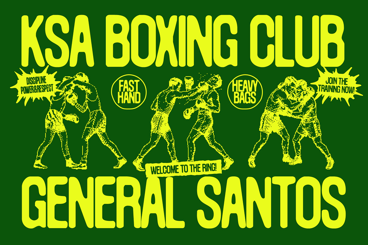 Konsumed - Blurred Sans Family, a Sans Serif Font by The Native Saint Club (Photo 1 of 16)