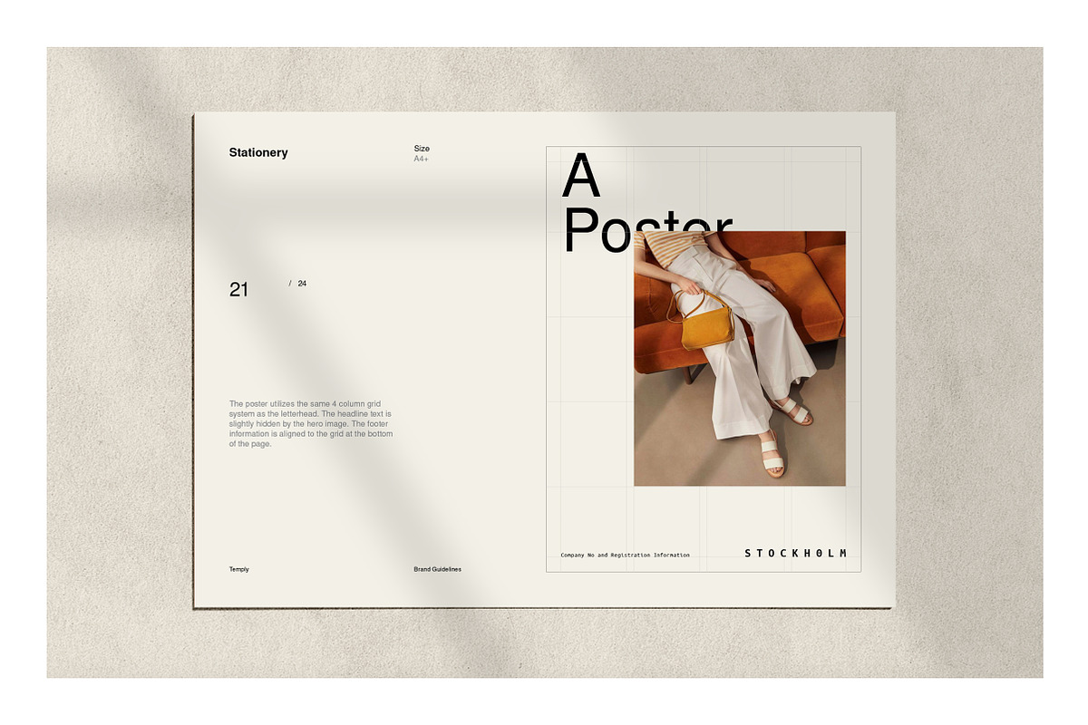 Brand Guidelines, a Brochure Template by T E M P L Y (Photo 17 of 19)