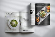 Cookbook Magazine Template, a Magazine Template by Creative-Work (Thumbnail 6 of 8)