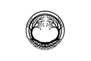 Tree of Life Circle Frame Bundle, an Illustration by Gaye Art (Thumbnail 24 of 51)