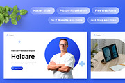 Heicare – Health Care Google Slide, a Presentation Template by Panen Creative (Thumbnail 2 of 6)