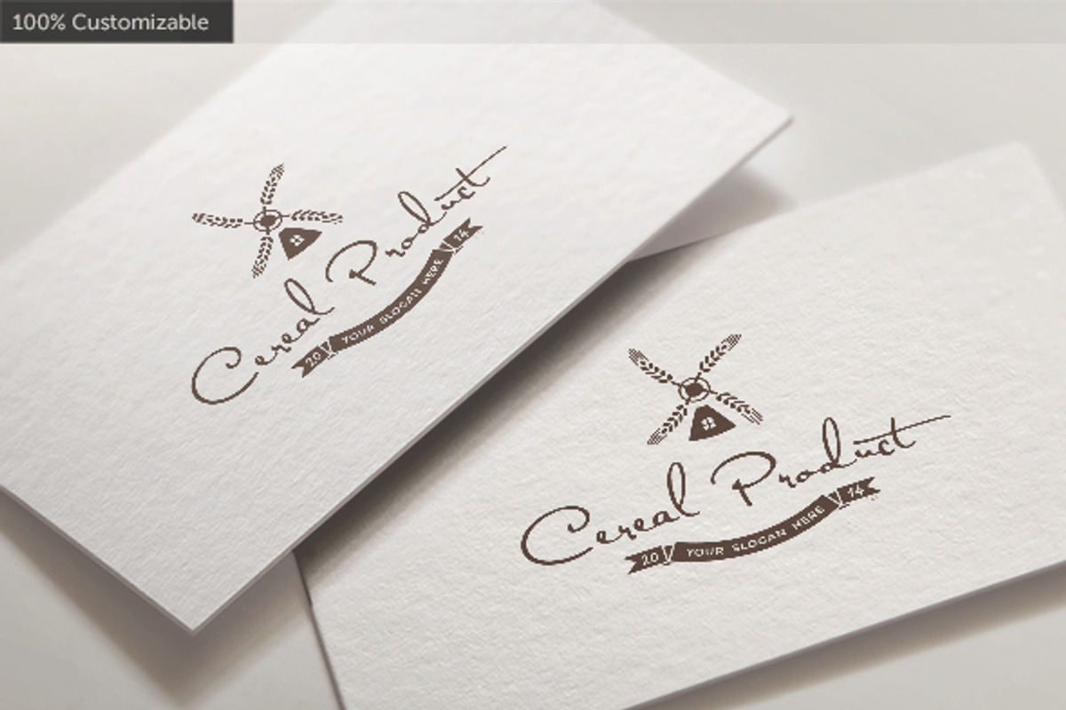Cereal Product / Bread  Logo, a Branding & Logo Template by LogoBuy (Photo 1 of 3)