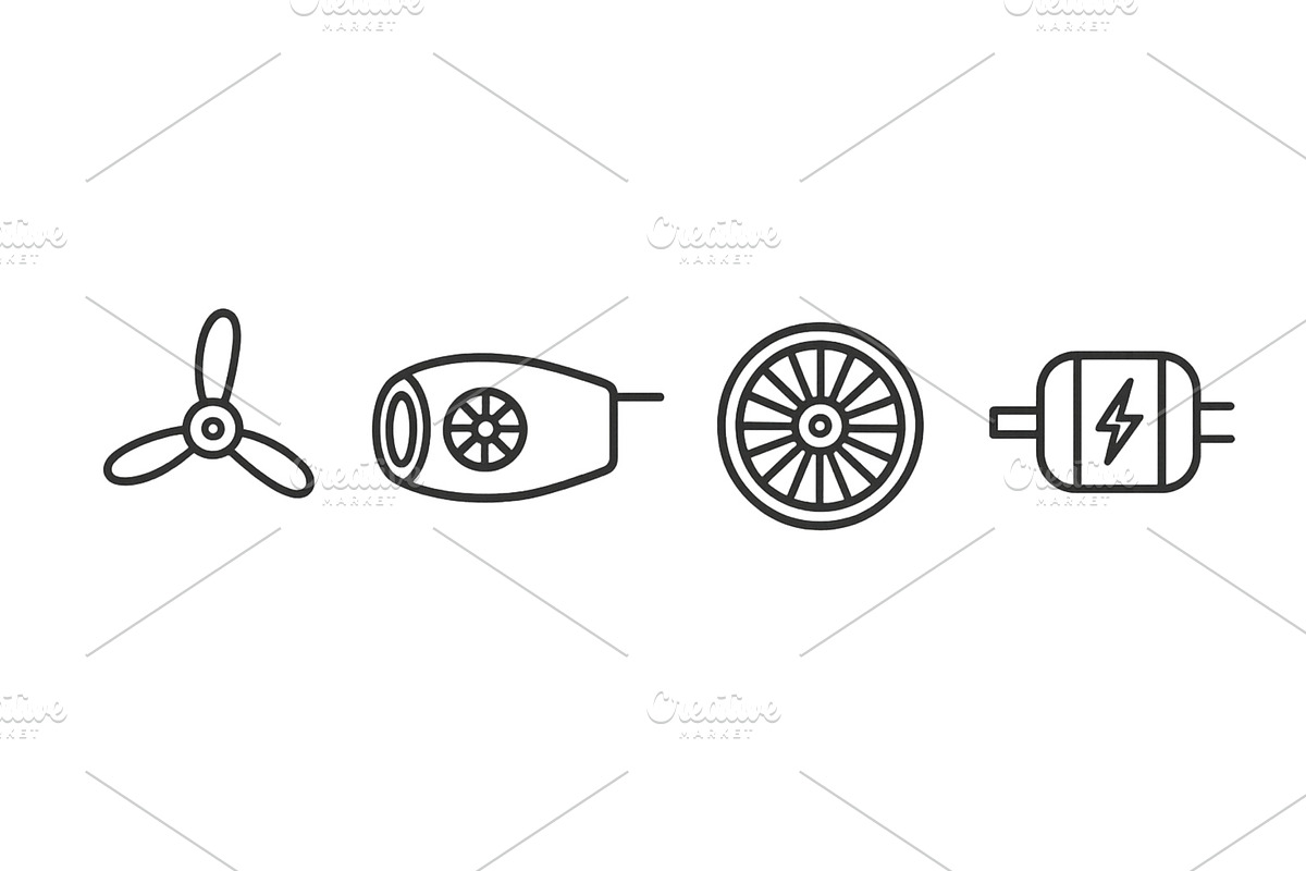 Illustration of different types of, a Technology Illustration by ZinetroN