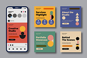 Creative Studio Social Media Post, a Social Media Template by MightyDesign (Thumbnail 1 of 8)