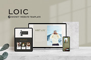 Showit Website Template | Loic, a Websites & App Template by sophieameliadesigns (Thumbnail 1 of 5)