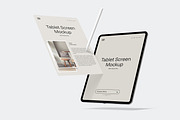 Portrait Tablet Screen Mockup, an iPad Mockup by Rizky Audymas (Thumbnail 3 of 8)