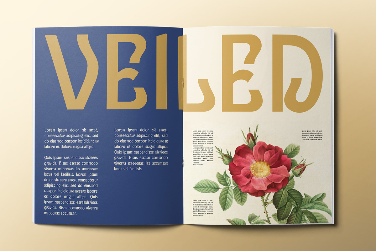 CS Razel – Art Nouveau Font, a Sans Serif Font by Craft Supply Co. (Photo 7 of 8)