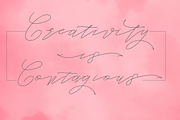 Bottle, a Script Font by Deniz86 (Thumbnail 6 of 7)