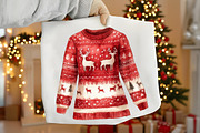 Watercolor Christmas Dress Clipart, an Icon by Canvas Craft (Thumbnail 6 of 6)