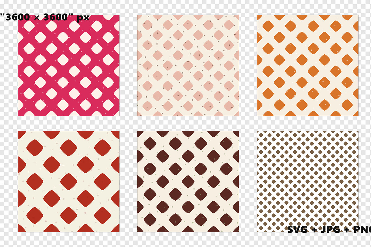 Geometric Diamond Grid Pattern Set, a Pattern Graphic by Gfx Expert Team (Photo 2 of 3)