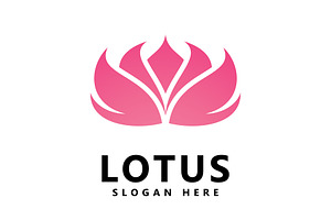 Beauty lotus flower logo spa logo, a Branding & Logo Template by T.Vooka