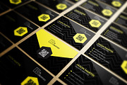 Creative Dark Business Card, a Business Card Template by bouncy (Thumbnail 3 of 4)