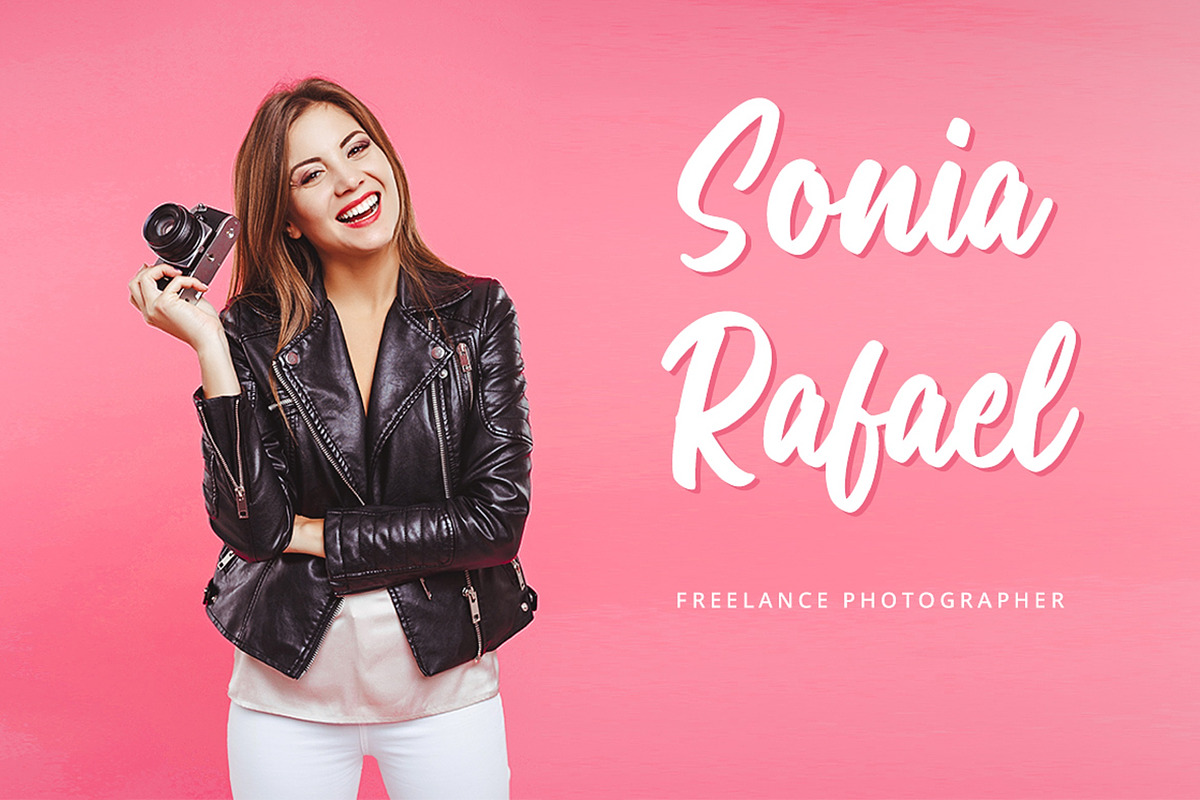 Script Font, a Script Font by Graphue (Photo 8 of 12)