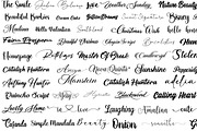 Fonts Bundle, Ultimate 50 Fonts, a Script Font by EllaMaiyaali (Thumbnail 2 of 2)