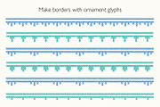 Stitching Love a cross-stitch font, a Font by Studio Indigo (Thumbnail 10 of 11)