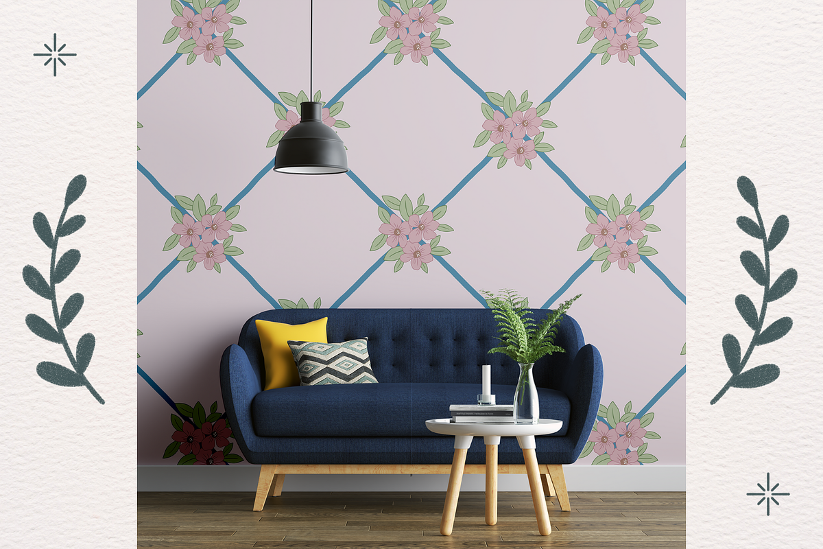The Floral Mix 01- Seamless Patterns, a Pattern Graphic by Arts And Aura (Photo 5 of 12)
