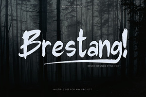 Brestang Thriller Font