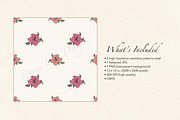 Pink Hibiscus Surface Pattern, a Pattern Graphic by Quinn Lane Designs (Thumbnail 4 of 5)