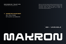 TRT Makron Futuristic Geometric