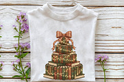 Christmas Book Tree PNG, Retro Chris, an Illustration by DreamPrint404 (Thumbnail 2 of 7)