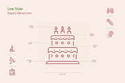 Christmas Icons Art Set, an Outline Icon by Prosymbols (Thumbnail 3 of 7)