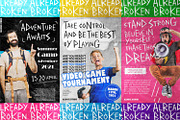 Already Broken Font, a Script Font by Allouse Studio (Thumbnail 6 of 12)