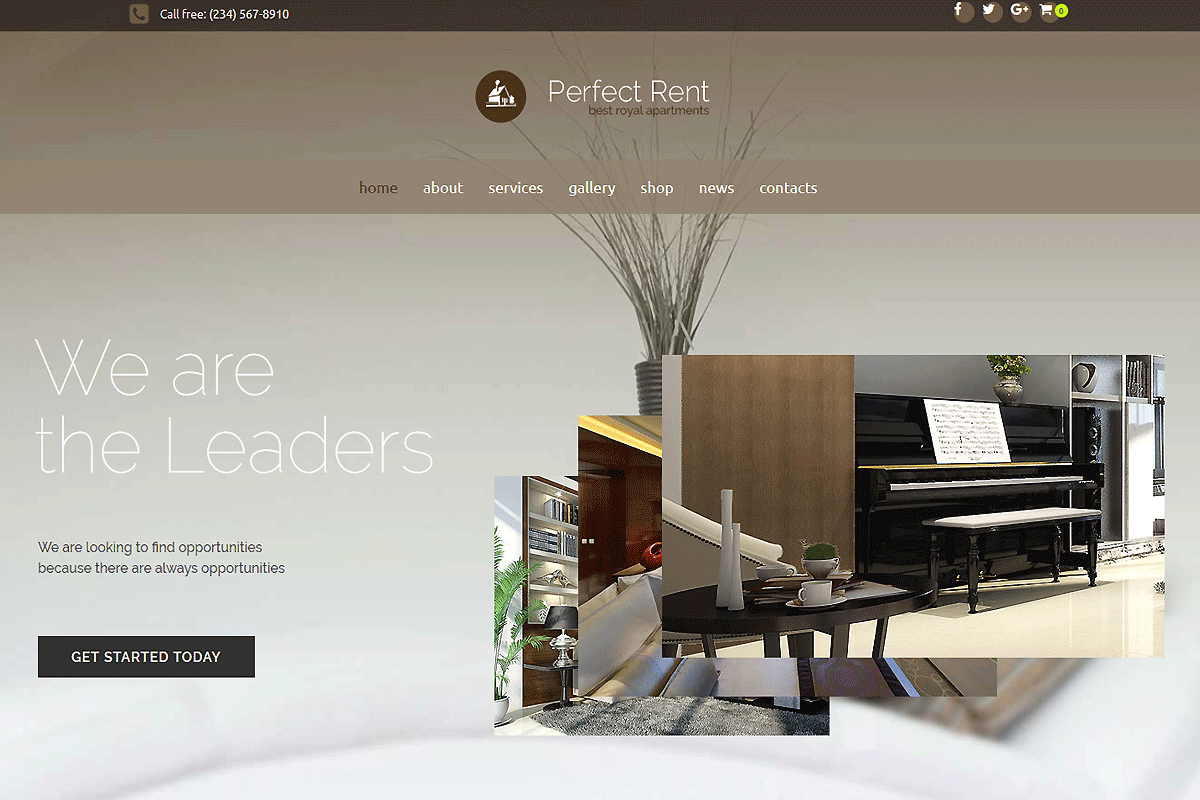 MegaWP Perfect Rent, a WordPress Template by ASDesigning