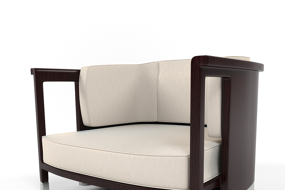 Dropp armchair, a Furniture 3D Model by inDahouze (Photo 1 of 7)