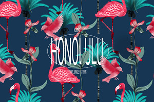 Honolulu, Luxury Jungle Pattern