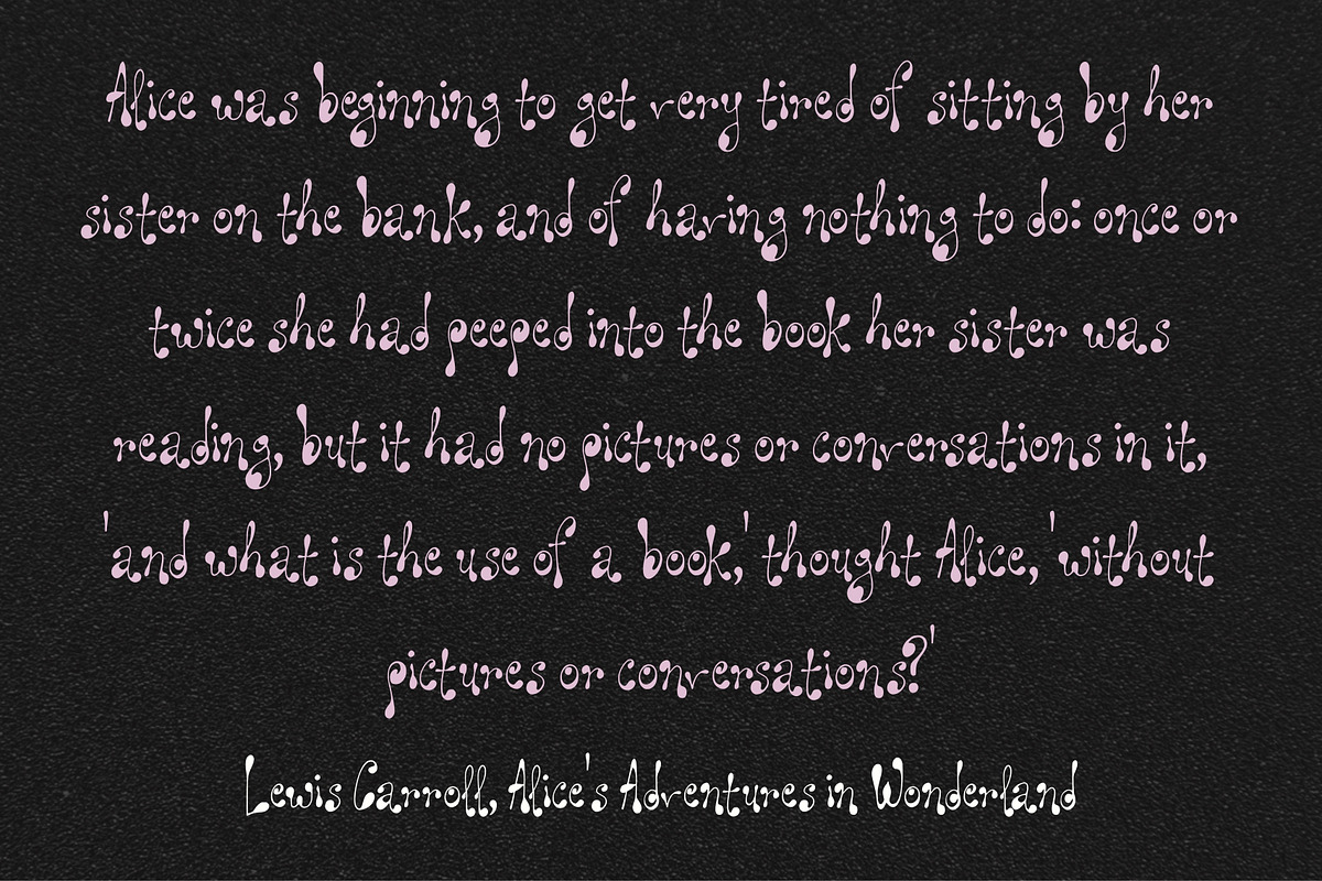 Ophelia Overslept Groovy Display, a Handwritten Font by The October Creative (Photo 5 of 8)