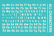Blazhe Unfocus, a Sans Serif Font by Craft Supply Co. (Thumbnail 8 of 8)