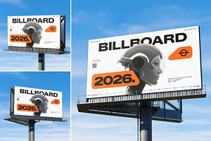 Billboard Mockup, an Advertising Mockup by Brand Earth
